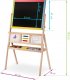 Ricokids Duża magnetyczna kredowa tablica obrotowa z zegarem Ricokids - wielokolorowa 4