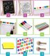 Ricokids Magnetyczna kredowa tablica obrotowa Ricokids 9