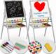 Ricokids Magnetyczna kredowa tablica obrotowa Ricokids - szara 1