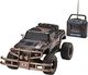 Revell Revell Control RC Car - zdalnie sterowany samochód z pilotem 27 MHz, stabilna konstrukcja, duże koła dla dobrej mobilności w terenie, oświetlenie LED, zasilanie bateryjne - buggy BULL SCOUT 24629 5