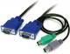StarTech Kable KVM, 1.8m, Czarny (SVECON6) 1
