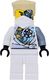LEGO Minifigurka Ninjago: Zane (szata techno z obrażeniami bojowymi) - zrestartowana z techno ostrzem 2
