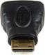 Adapter AV StarTech HDMI Mini - HDMI czarny (HDACFM) 1