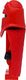 LEGO Minifigurka Star Wars: Royal Guard / Imperial Guard z czerwoną peleryną i włócznią 4
