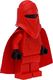 LEGO Minifigurka Star Wars: Royal Guard / Imperial Guard z czerwoną peleryną i włócznią 7