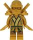 LEGO Ninjago Minifigurka Lloyd jako złoty ninja z 2 złotymi mieczami 1