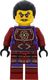 LEGO Minifigurka Ninjago: clouse czarnego maga (włosy z warkoczem) z mieczami (rywalizacja żywiołów) 1
