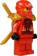 Figurka LEGO LEGO Ninjago: minifigurka Kaia (czerwony ninja) ze zbroją na ramię i dwiema katanami (mieczami) EDYCJA LIMITOWANA 2015 3