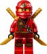 Figurka LEGO LEGO Ninjago: minifigurka Kaia (czerwony ninja) z uchwytem na miecz i dwiema katanami (mieczami) 1