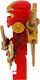 LEGO Minifigurka LEGO Ninjago: Kai ZX ze zbroją na ramię i mieczami 1