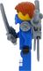 LEGO Ninjago Minifigurka: Jay (Techno Robe) ze zbroją naramienną i mieczami (restart / restart) 6
