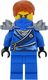 LEGO Ninjago Minifigurka: Jay (Techno Robe) ze zbroją naramienną i mieczami (restart / restart) 7