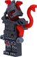 LEGO Minifigurka Ninjago: Cynobrowy wojownik / wojownik z mieczem (Władcy czasu) 4