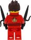 LEGO Ninjago Minifigurka: Kai (Techno Robe) z bronią (restart / restart) 7