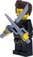 LEGO Ninjago Minifigurka: Grand Master / Grand Sensei Dareth w czarnym złotym smoku z mieczami (The Ninjago Movie) 4
