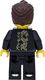 LEGO Ninjago Minifigurka: Grand Master / Grand Sensei Dareth w czarnym złotym smoku z mieczami (The Ninjago Movie) 7