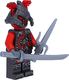 LEGO Minifigurka Ninjago: Slackjaw (The Masters of Time) z mieczami 3