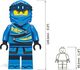 LEGO Ninjago Legacy Jay Latarka LED 300% - 5-calowa figurka 2