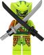 LEGO Minifigurka Ninjago: Poison snake Lasha (restart / restart) z mieczami 7
