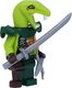 LEGO Minifigurka Ninjago: Clancee ze zbroją na ramię i mieczami 8