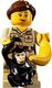 LEGO LEGO Minifigurkas Seria 5 Zookeeper Figurka Kolekcjonerska Małpa Banan 1