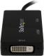 Adapter AV StarTech DisplayPort Mini - HDMI - D-Sub (VGA) - DVI-D czarny (MDP2VGDVHD) 1