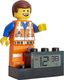 LEGO Budzik Lego Movie 2 Emmet, cyfrowy wyświetlacz LCD z podświetleniem, alarmem i funkcją drzemki, ok. 24 cm 3