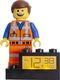 LEGO Budzik Lego Movie 2 Emmet, cyfrowy wyświetlacz LCD z podświetleniem, alarmem i funkcją drzemki, ok. 24 cm 6