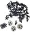 LEGO LEGO 3873-3648 Technic - duże ogniwo Caterpillar (50 sztuk) i koła zębate 24 zęby (3 sztuki) 1