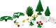 LEGO LEGO Rośliny, drzewa, krzewy, kwiaty, ogrodzenia, żaba żółty - Xtra - zestaw 40310 1