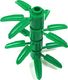 LEGO LEGO 100 sztuk zielone rośliny / liście bambusa w kolorze zielonym. 2