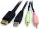 StarTech Kable KVM, 1.8m, Czarny (DP4N1USB6) 2