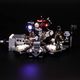BRIKSMAX Zestaw oświetlenia LED BRIKSMAX do transformacji Darth Vader Lego Star Wars, kompatybilny z modelem klocków Lego 75183 - bez zestawu Lego 6