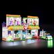 BRIKSMAX Zestaw oświetlenia led BRIKSMAX dla Lego Friends Heartlake City Pet Center, kompatybilny z modelem klocków Lego 41345 - bez zestawu Lego 6