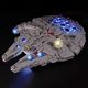 BRIKSMAX Zestaw oświetlenia BRIKSMAX Led do Lego Star Wars Millennium Falcon, kompatybilny z modelem klocków Lego 75192 - bez zestawu Lego 6