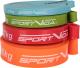 SportVida Powerband SV-HK0341 różne poziomy oporu w zestawie wielokolorowy 4 szt. 2