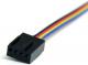 StarTech 4-pin - 4-pin, 0.3m, Wielokolorowy (FAN4EXT12) 2