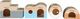 Zolux Domek drewniany Home Color z bali L 235x300x180 mm 3