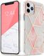 Tech-Protect TECH-PROTECT MARBLE ”2” IPHONE 12/12 PRO PINK 1