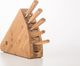 Suncraft Zestaw noży Suncraft MU Bamboo z blokiem: [MU-SET] uniwersalny 1