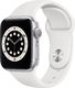 Smartwatch Apple Watch Series 6 GPS 40mm Silver Alu White Sport Biały  (MG283WB/A) 1
