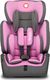 Fotelik samochodowy Lionelo Fotelik samochodowy Levi Simple Candy różowy 9-36 kg 1
