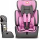 Fotelik samochodowy Lionelo Fotelik samochodowy Levi Simple Candy różowy 9-36 kg 1