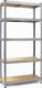 Humberg Regał metalowy magazynowy 150x75x30 cm Humberg HR-810 () - 4186 1