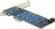 Kontroler Delock PCIe x1 - 2x M.2 SATA (89374) 2