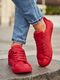 Ombre Buty męskie trampki T351 - czerwone 41 1