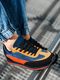 Ombre Buty męskie sneakersy T349 - żółte 44 1