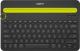 Klawiatura Logitech K480 Bezprzewodowa Czarno-żółta US (920-006342) 1
