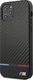 BMW Etui BMW BMHCP12MPUCARTCBK iPhone 12/12 Pro 6,1" czarny/black hardcase M Collection PU Carbon Stripe 2