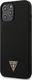 Guess Guess GUHCP12LLSTMBK iPhone 12 Pro Max 6,7" black/czarny hardcase Silicone Triangle Logo 1